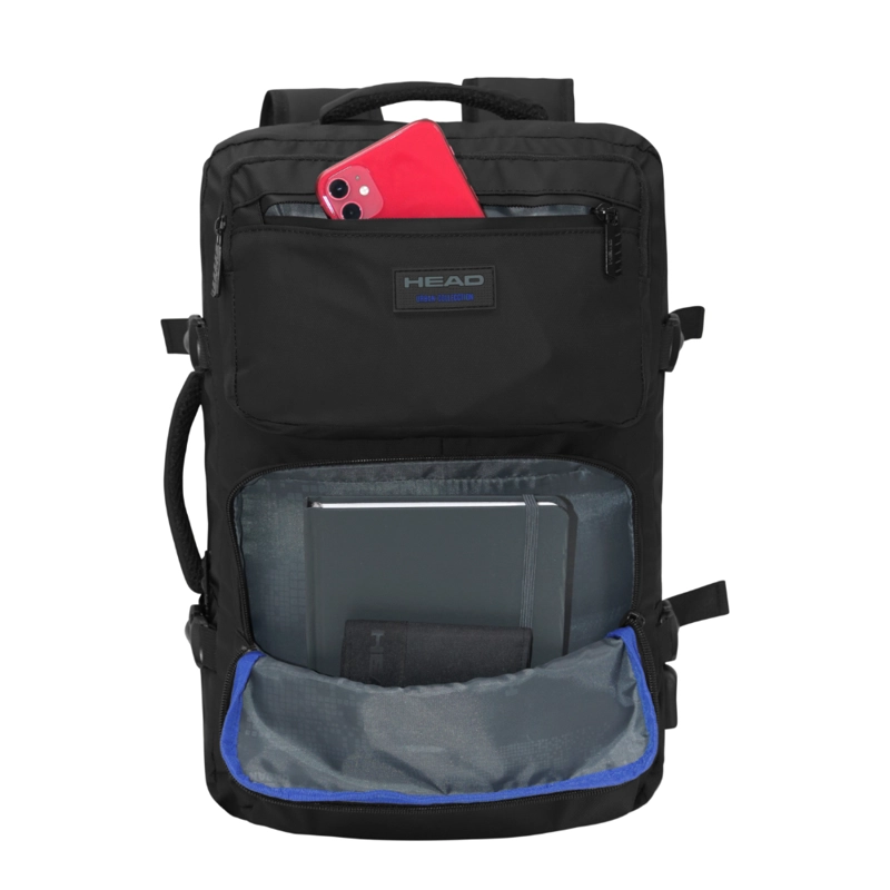 MOCHILA VIAJE EXPANDIBLE JOURNEY REVERSE NEGRO HEAD - 3