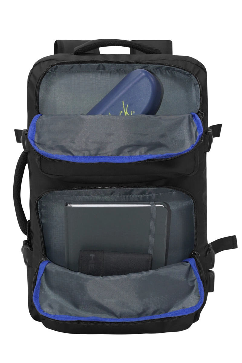 MOCHILA VIAJE EXPANDIBLE JOURNEY REVERSE NEGRO HEAD - 9