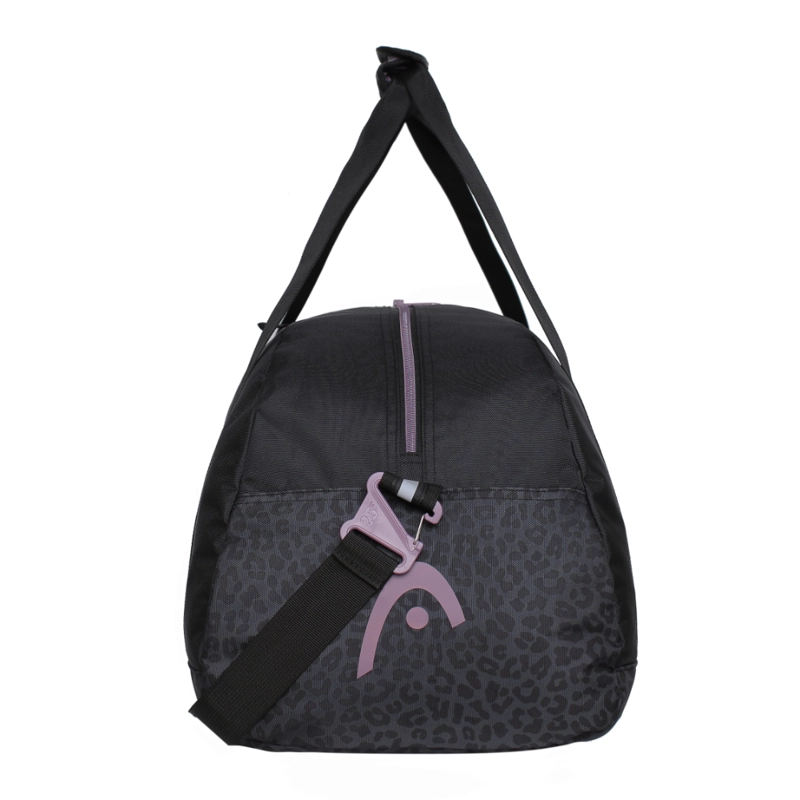 BOLSO DEPORTIVO MUJER RUSH 55 NEW LEOPARDO NEGRO HEAD - 4