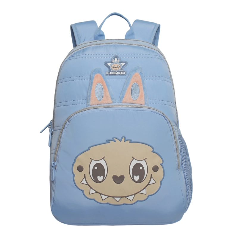 MOCHILA INFANTIL NIÑA BALLOON MUÑECO AZUL CLARO HEAD - 2