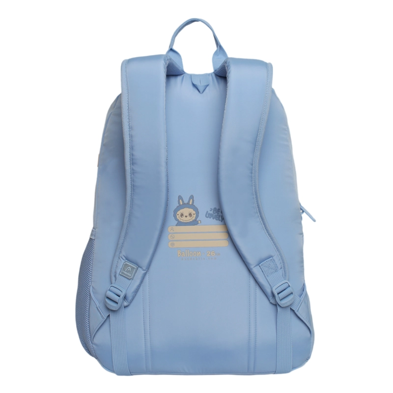 MOCHILA INFANTIL NIÑA BALLOON MUÑECO AZUL CLARO HEAD - 5