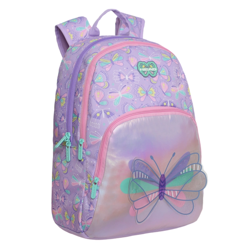MOCHILA INFANTIL NIÑA BALLOON MARIPOSA LILA HEAD - 1