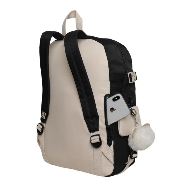 MOCHILA MUJER KAWAII FUSION COLOR BLOCK NEGRO HEAD - 4