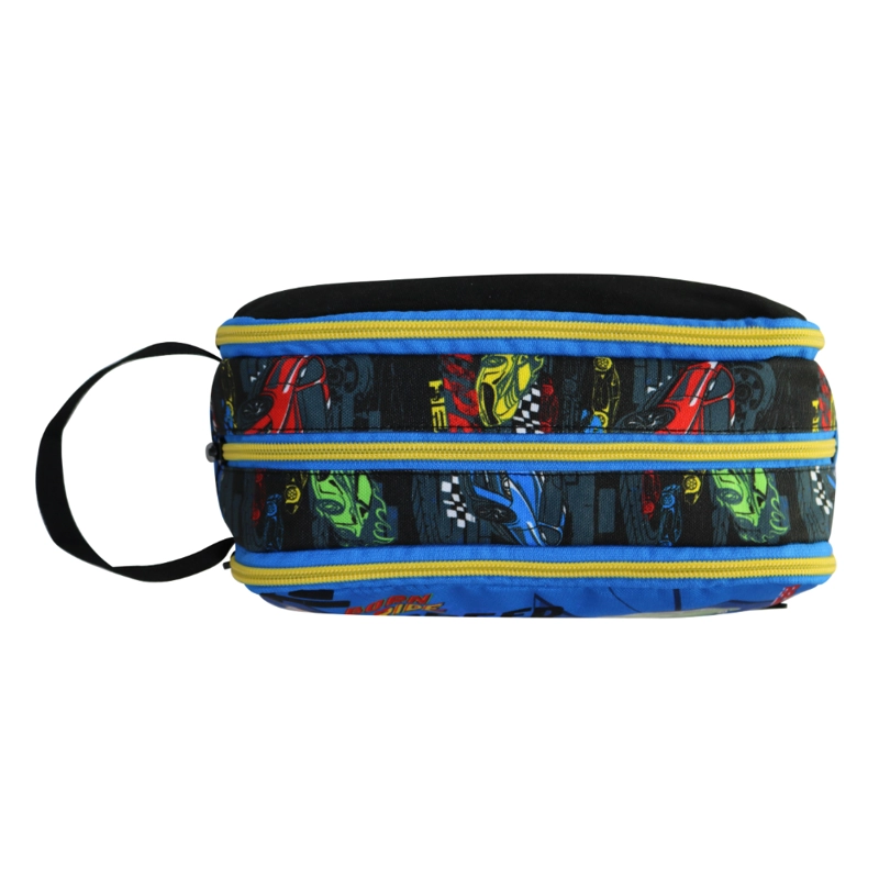 ESTUCHE INFANTIL NIÑO ATOS SPEED CAR NEGRO HEAD - 5