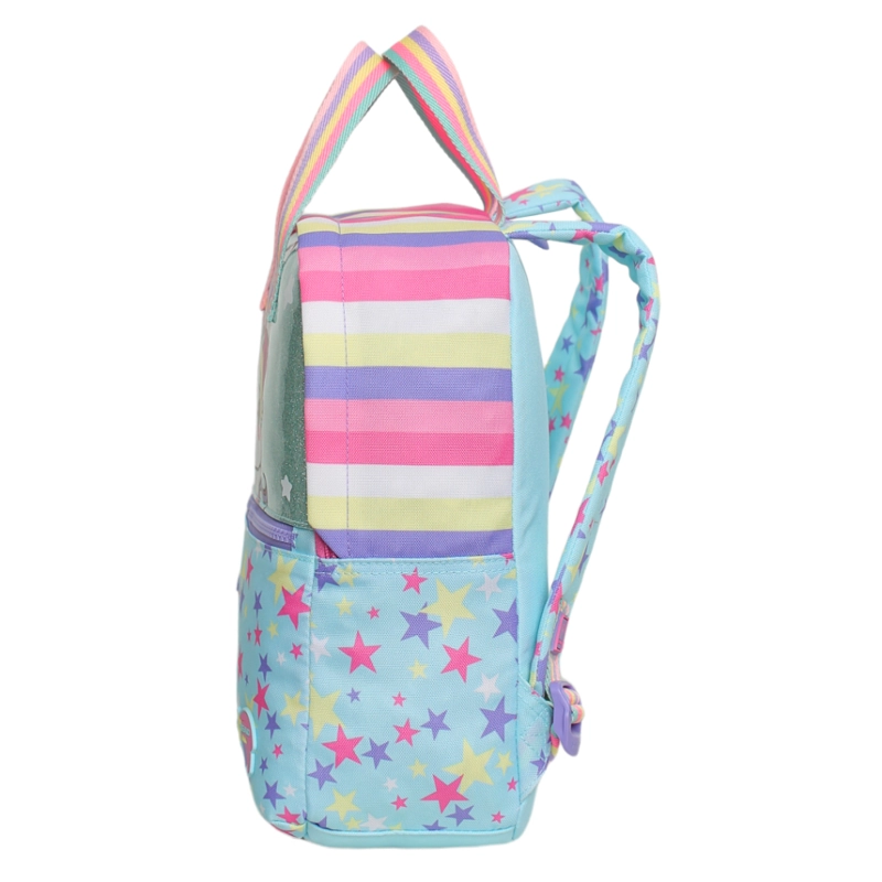 MOCHILA INFANTIL NIÑA PEPA CAT KAWAII CELESTE HEAD - 4