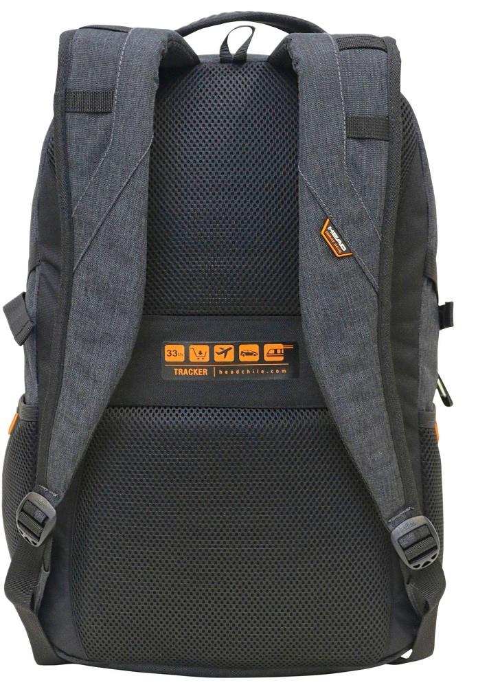MOCHILA EJECUTIVA TRACKER NEGRO HEAD - 3