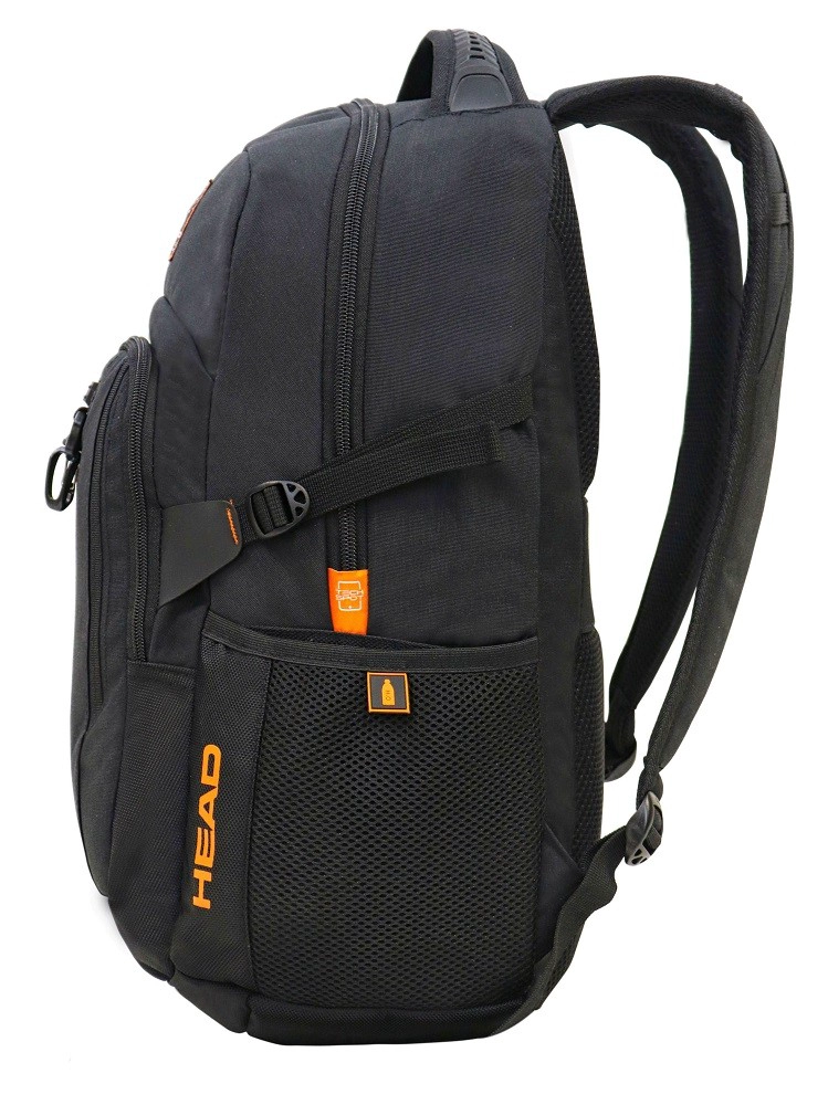 MOCHILA EJECUTIVA TRACKER NEGRO HEAD - 4