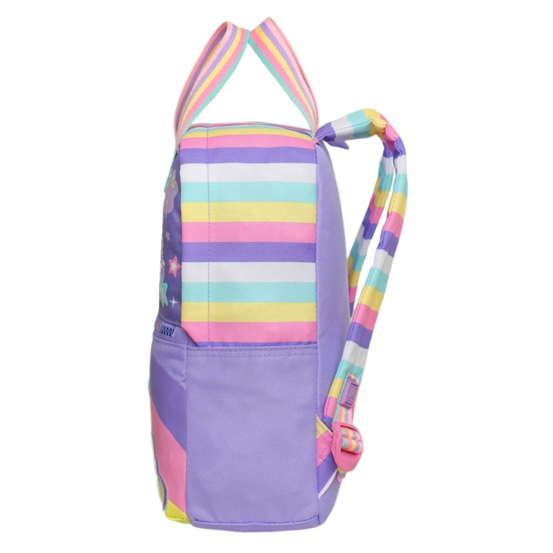 MOCHILA INFANTIL NIÑA PEPA CAT RAINBOW LILA HEAD - 4
