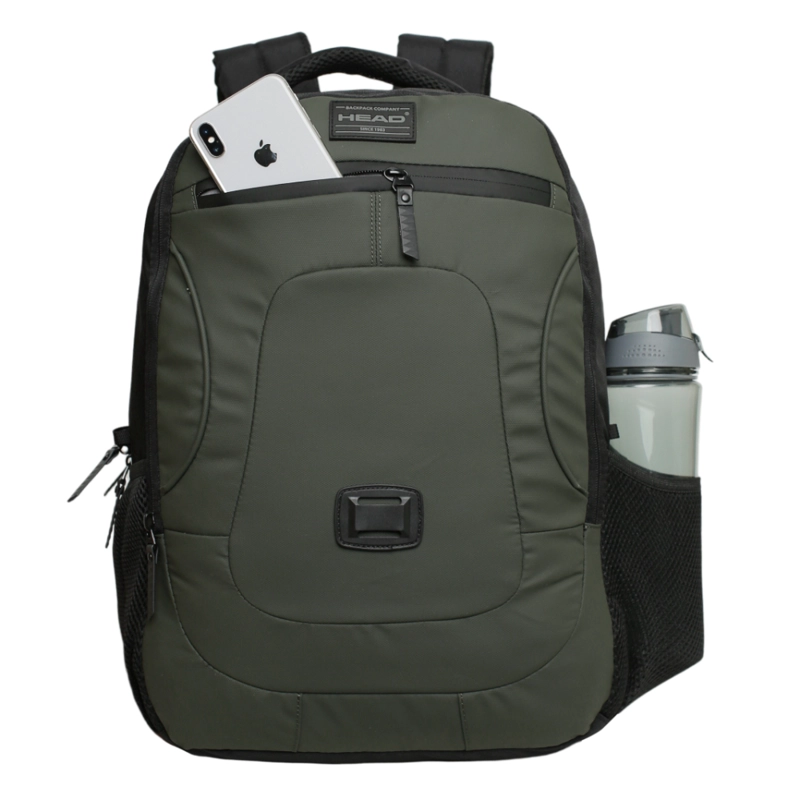 MOCHILA EJECUTIVA X5 VERDE MILITAR HEAD - 2