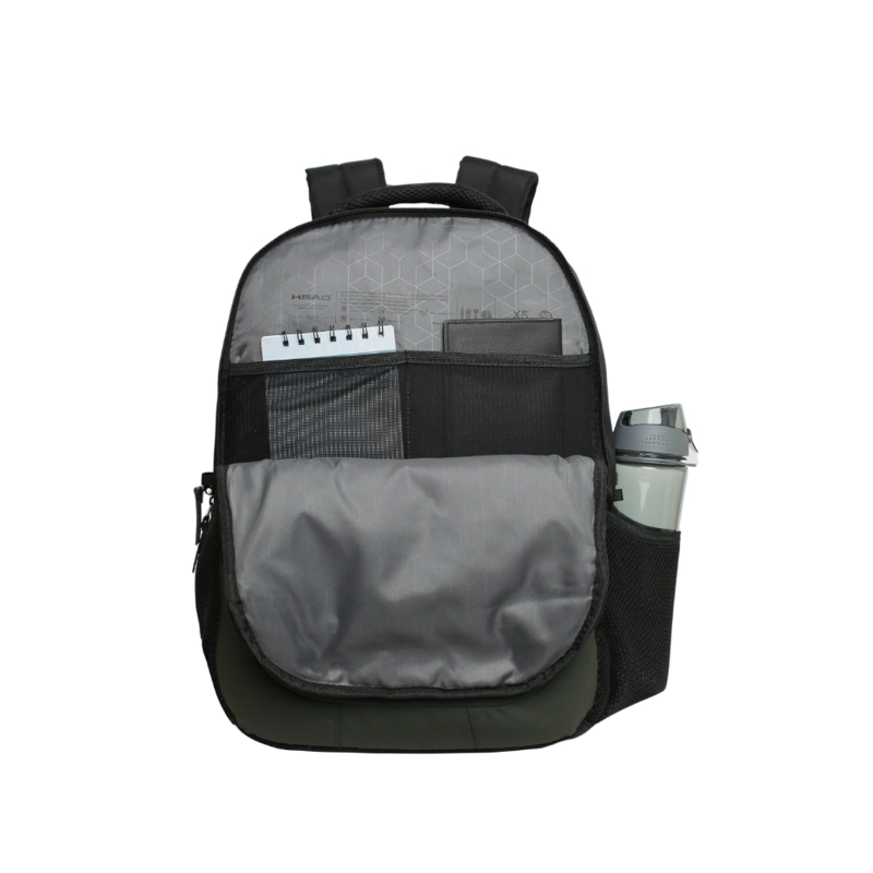 MOCHILA EJECUTIVA X5 VERDE MILITAR HEAD - 5