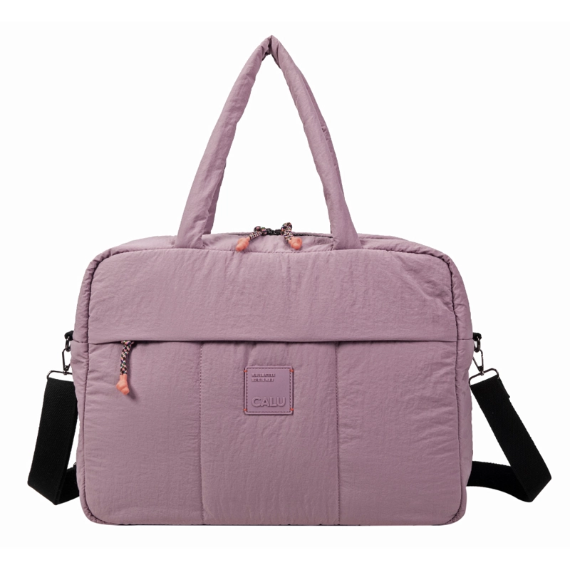 BOLSO DE VIAJE BEATRICE ACOLCHADO MALVA CALU - 2