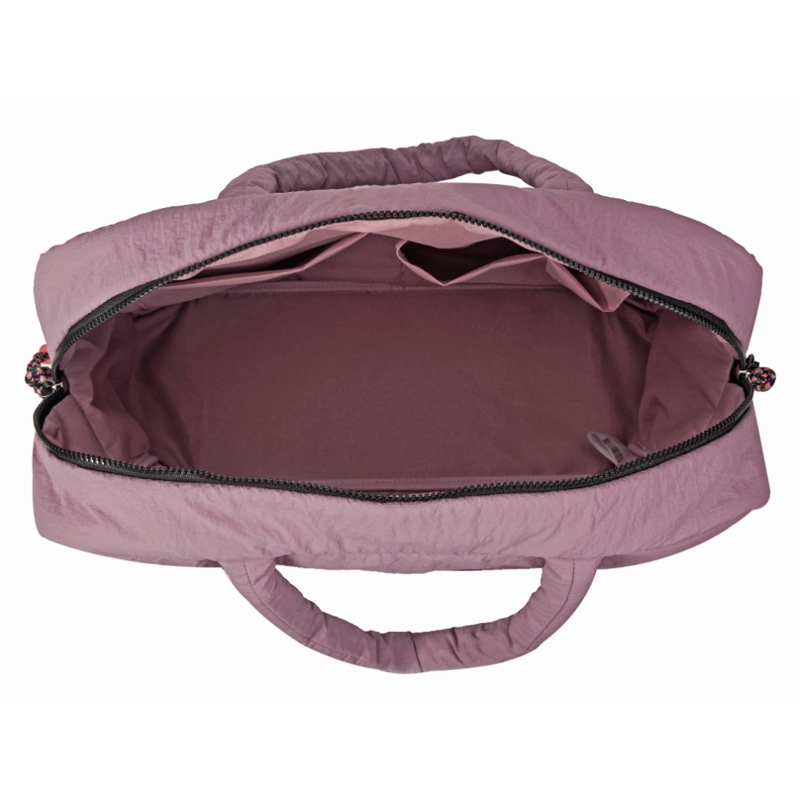 BOLSO DE VIAJE BEATRICE ACOLCHADO MALVA CALU - 3