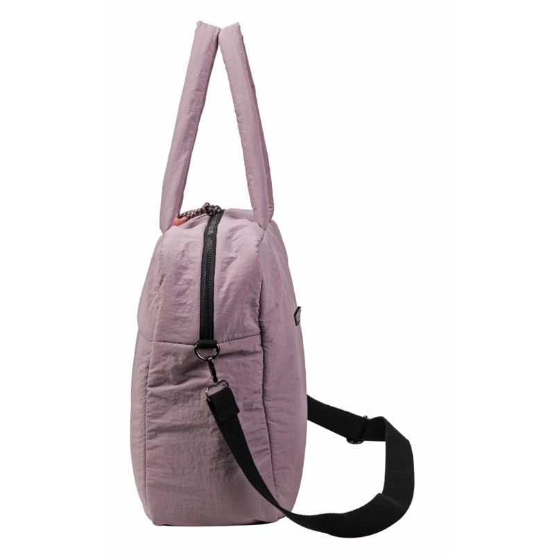 BOLSO DE VIAJE BEATRICE ACOLCHADO MALVA CALU - 5