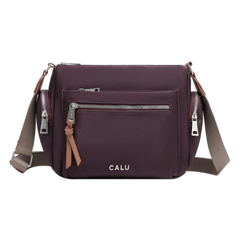CARTERA BANDOLERA MUJER BONNIE MORADO CALU - 2