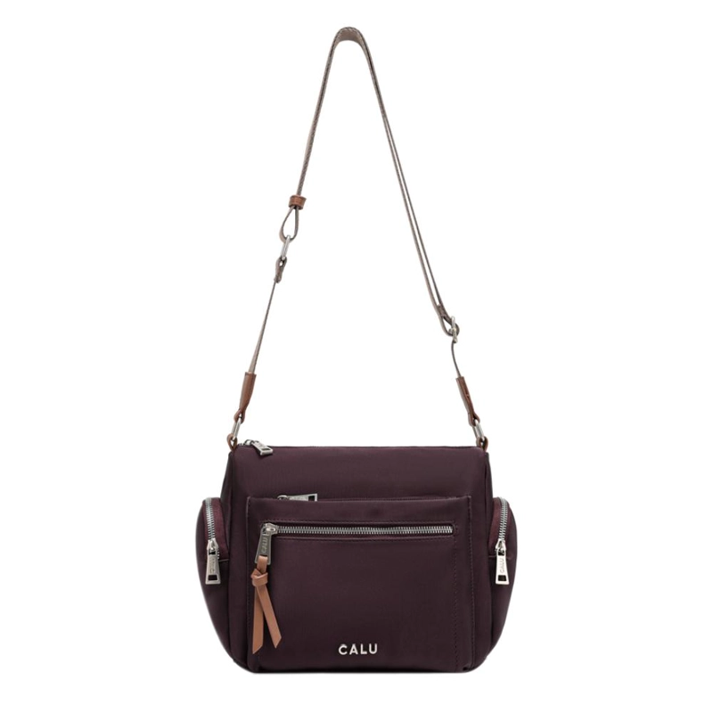 CARTERA BANDOLERA MUJER BONNIE MORADO CALU - 3