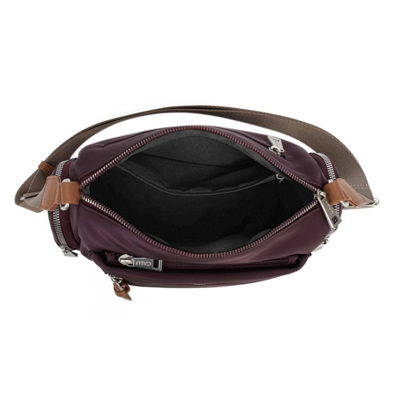 CARTERA BANDOLERA MUJER BONNIE MORADO CALU - 4