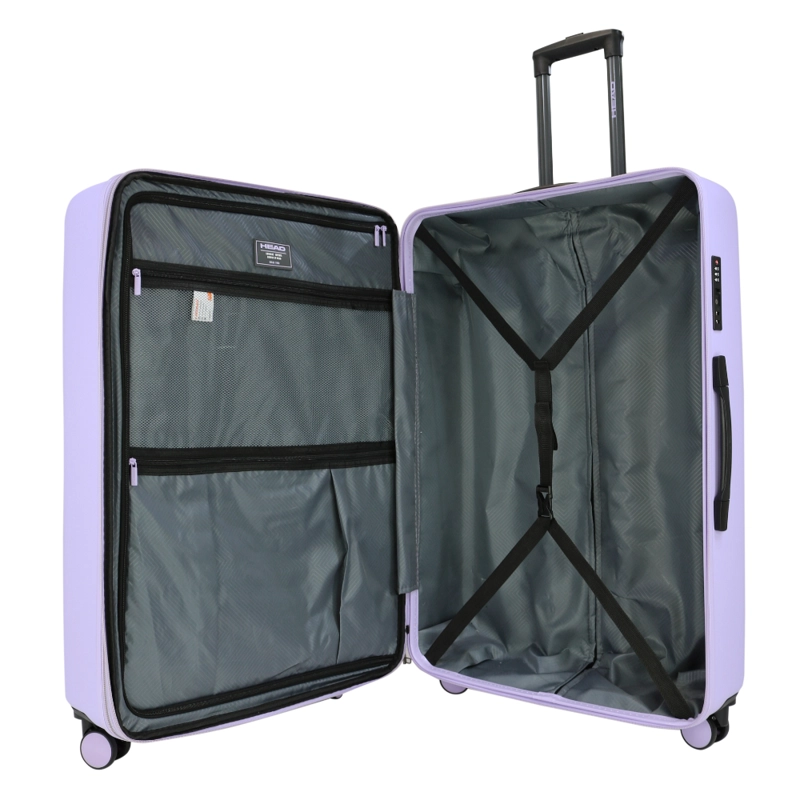 MALETA TORONTO XL EXPANDIBLE Y TSA LILA HEAD - 3