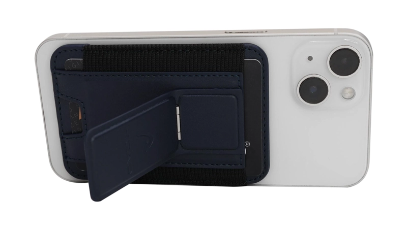 BILLETERA TARJETERO MAGNE TICO MAGSAFE CAYMAN AZUL HEAD - 6
