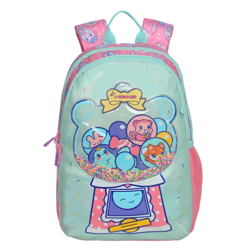 MOCHILA INFANTIL NIÑA BIONICA SWEET CANDY ROSADO HEAD - 2