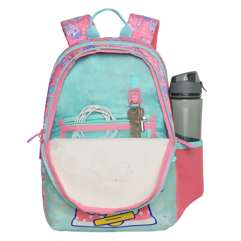 MOCHILA INFANTIL NIÑA BIONICA SWEET CANDY ROSADO HEAD - 3