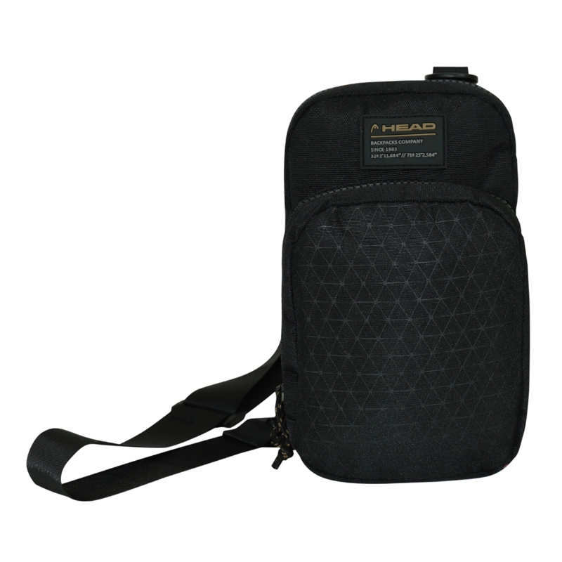 BOLSO PORTA DOCUMENTOS VIP ROMBOS NEGRO HEAD - 2
