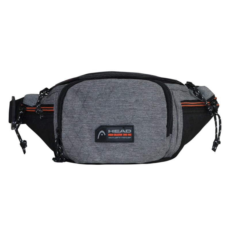 BANANO DUFF MELANGE GRIS NEGRO HEAD - 2