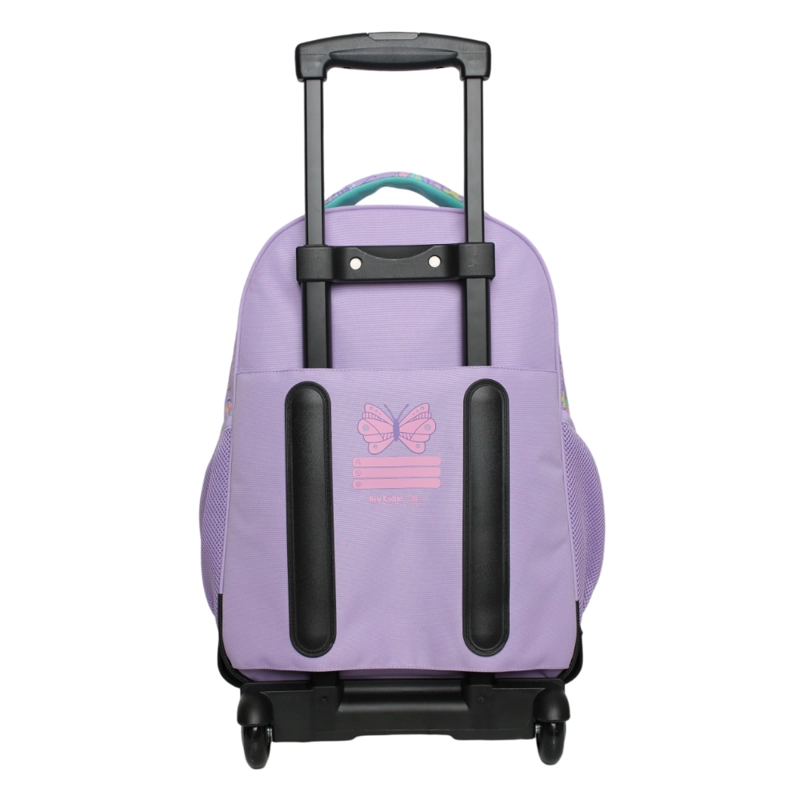 MOCHILA INFANTIL CARRO NEW KODIAC MARIPOSA LILA HEAD - 6