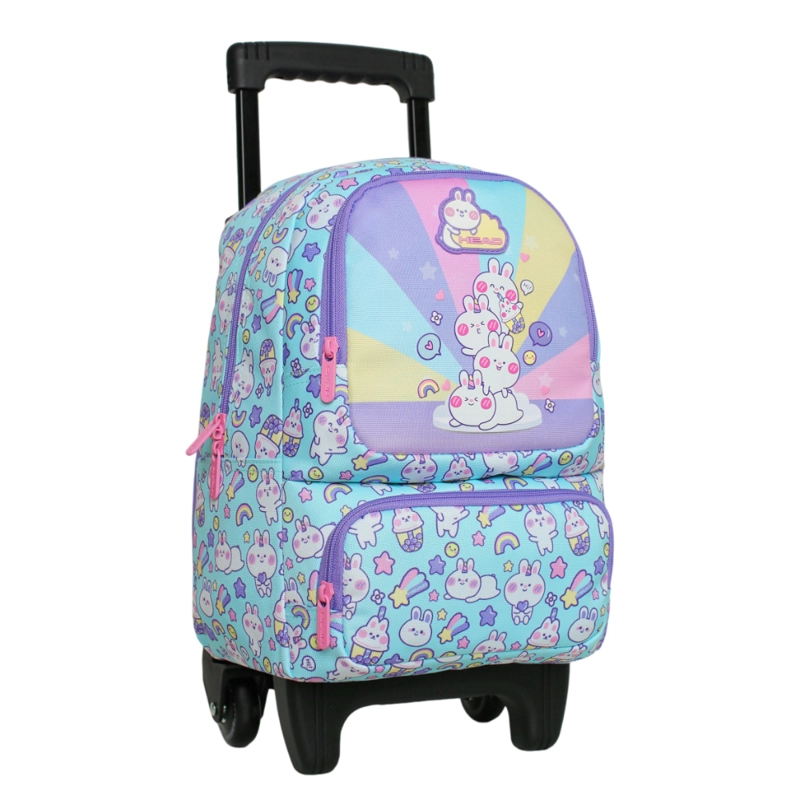 MOCHILA INFANTIL NIÑA WINNER CONEJOS MENTA HEAD - 1