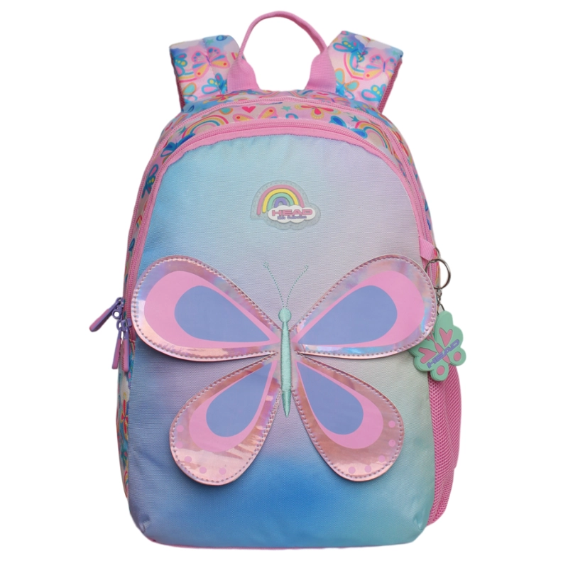 MOCHILA INFANTIL NIÑA BIONICA BUTTERFLY ROSADO HEAD - 1