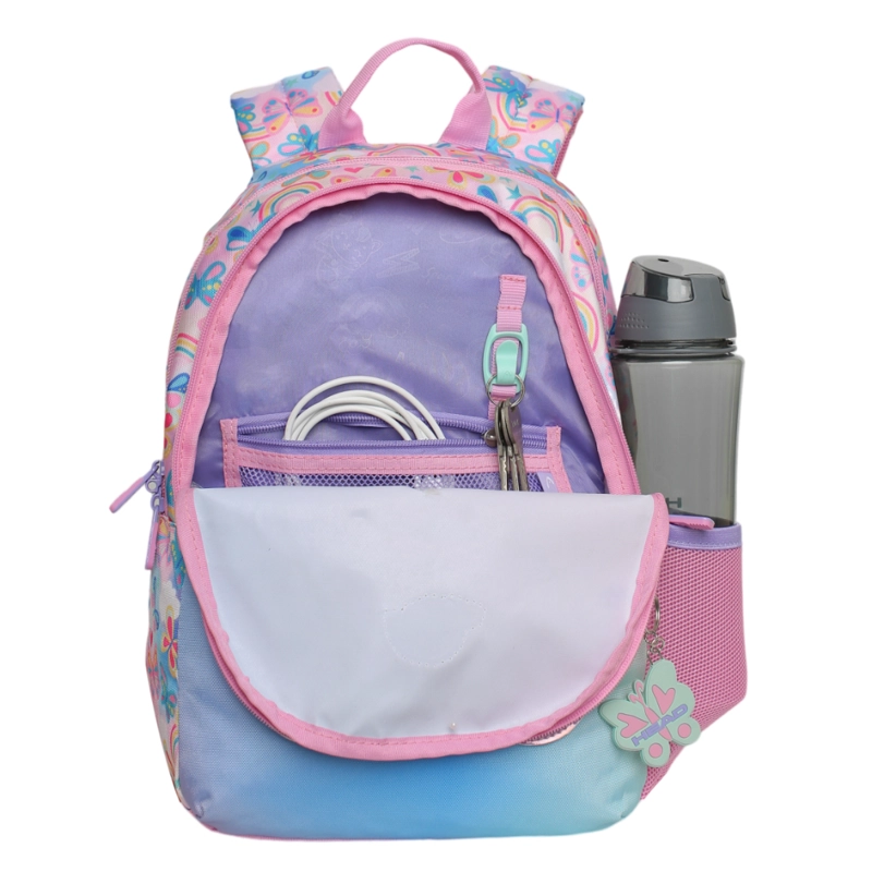 MOCHILA INFANTIL NIÑA BIONICA BUTTERFLY ROSADO HEAD - 2