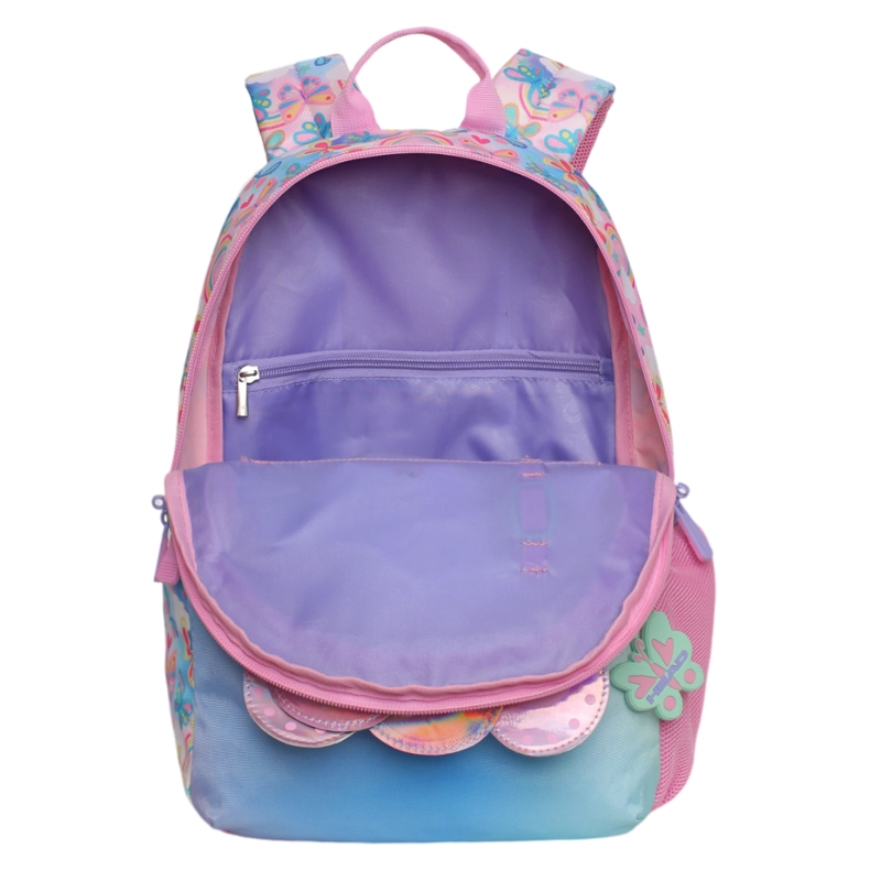 MOCHILA INFANTIL NIÑA BIONICA BUTTERFLY ROSADO HEAD - 3