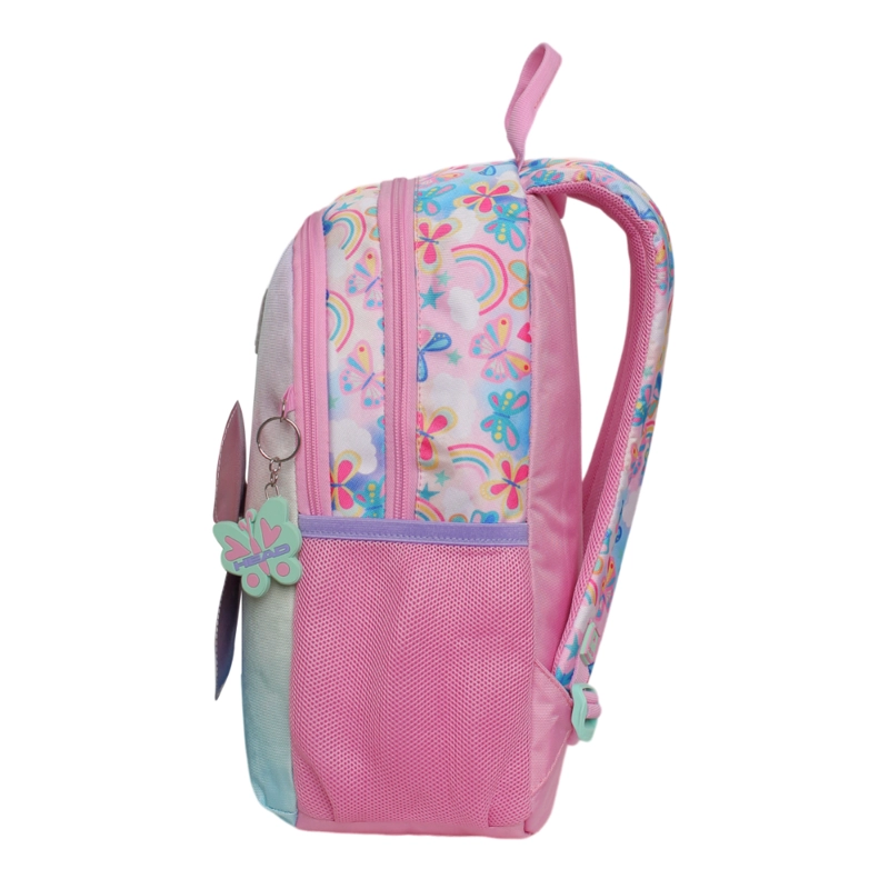 MOCHILA INFANTIL NIÑA BIONICA BUTTERFLY ROSADO HEAD - 4