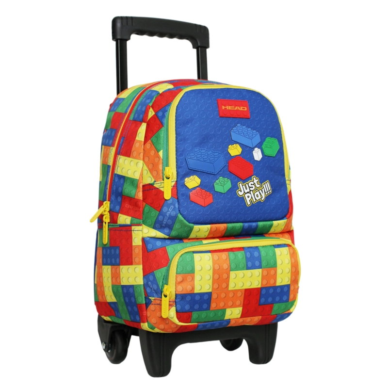 MOCHILA INFANTIL NIÑO WINNER BLOQUES MULTICOLOR HEAD - 1