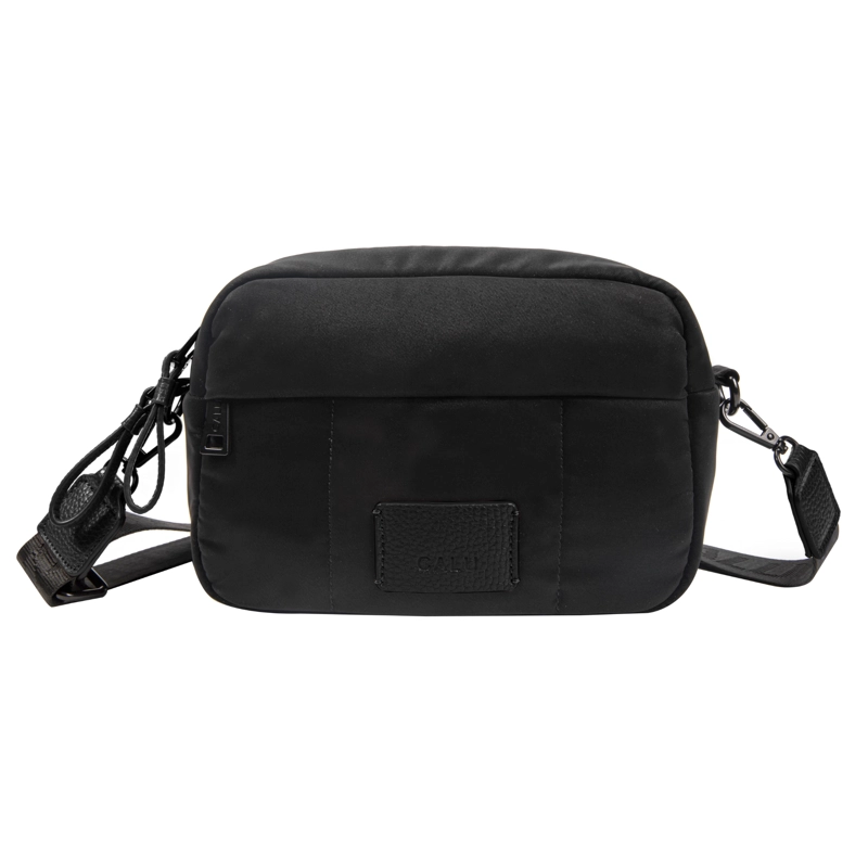 CARTERA BANDOLERA JOSEPHINE COMPACTA NEGRO CALU - 2