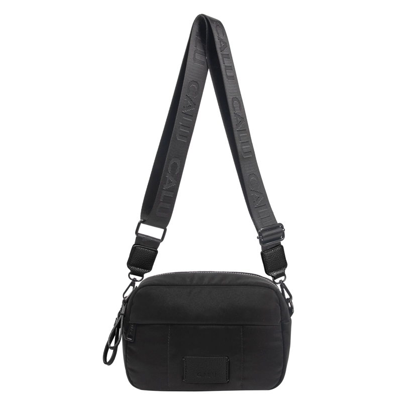 CARTERA BANDOLERA JOSEPHINE COMPACTA NEGRO CALU - 4