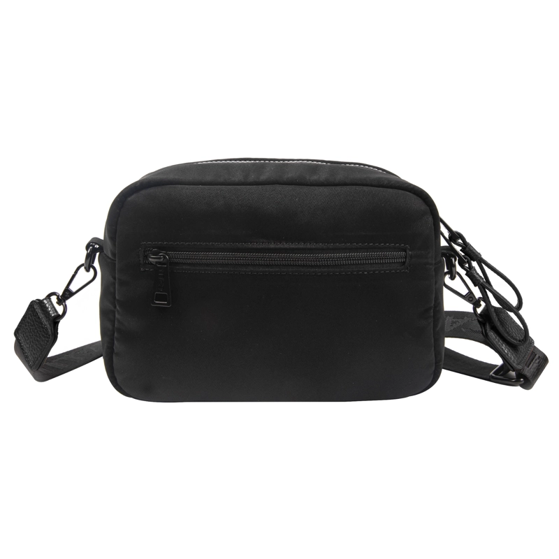 CARTERA BANDOLERA JOSEPHINE COMPACTA NEGRO CALU - 6