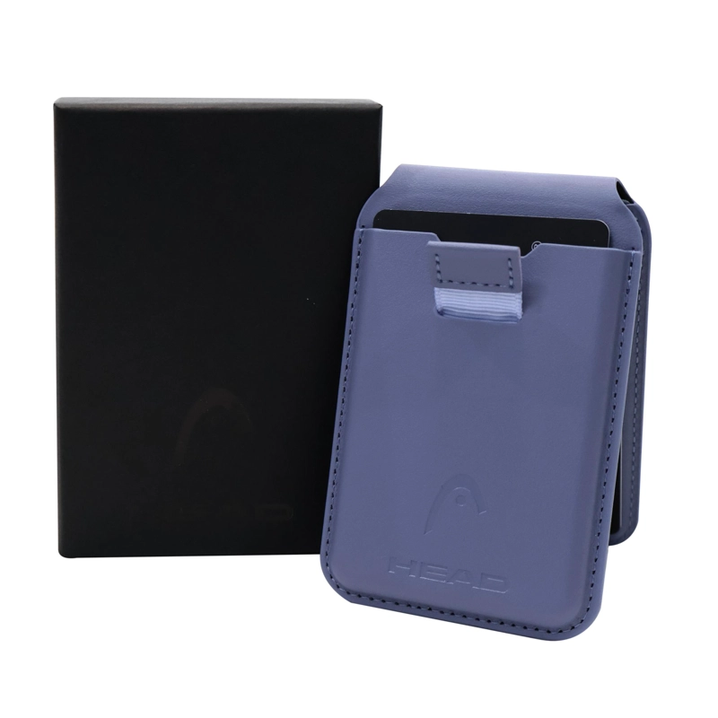 BILLETERA TARJETERO MAGNE TICO VANTAGE PREMIUM LAVANDA HEAD - 2