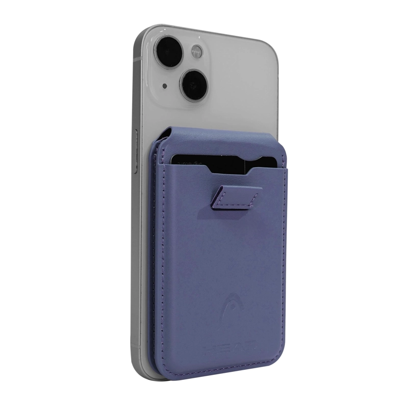 BILLETERA TARJETERO MAGNE TICO VANTAGE PREMIUM LAVANDA HEAD - 4