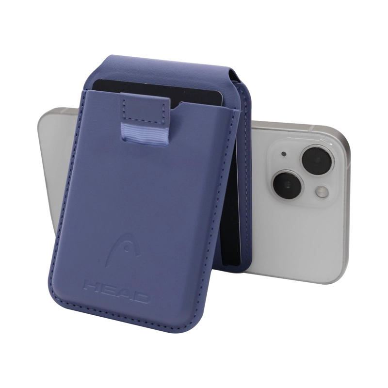 BILLETERA TARJETERO MAGNE TICO VANTAGE PREMIUM LAVANDA HEAD - 6