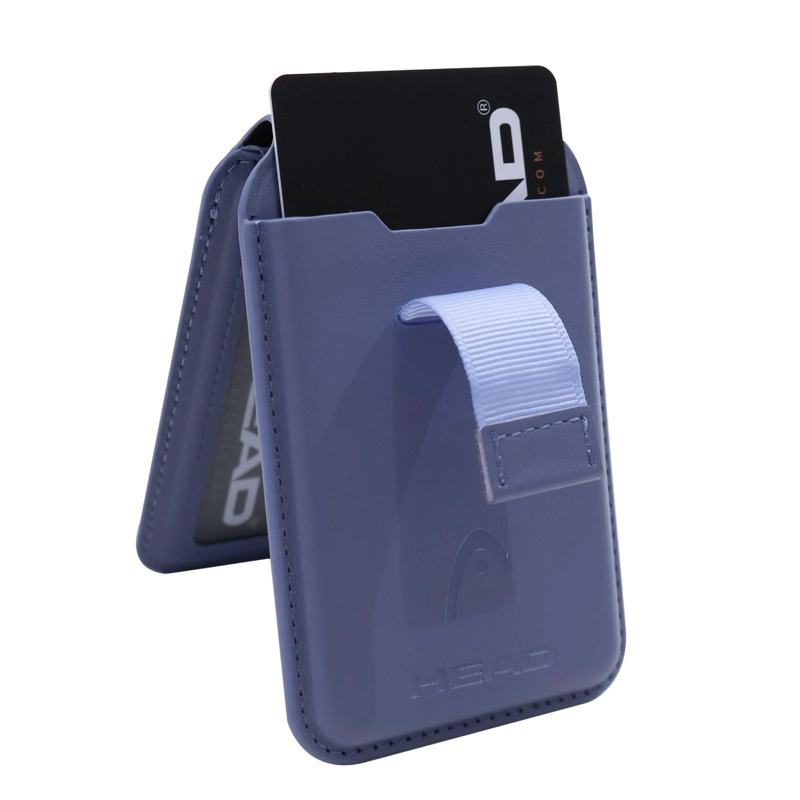 BILLETERA TARJETERO MAGNE TICO VANTAGE PREMIUM LAVANDA HEAD - 8