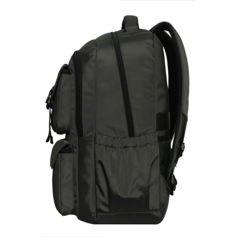MOCHILA SIERRA COMPARTIMIENTOS DARK VERDE HEAD - 5