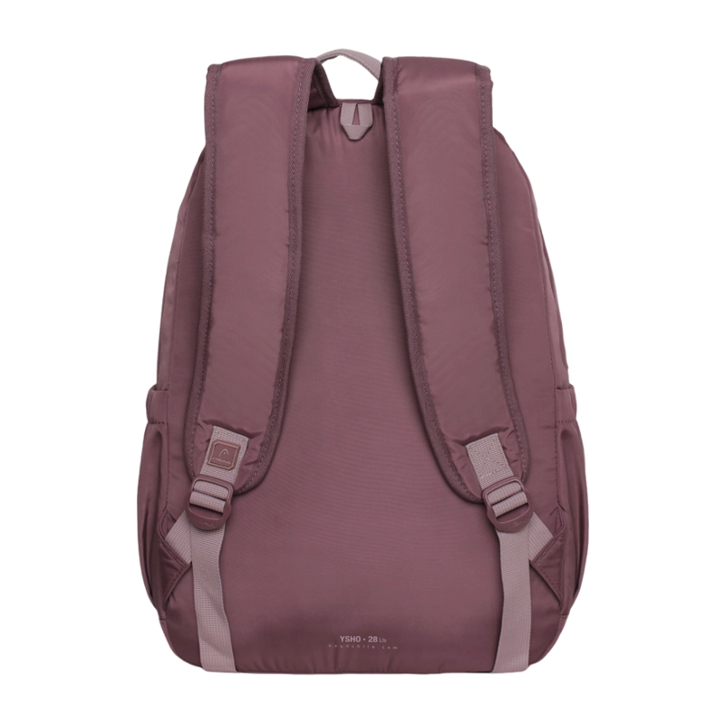 MOCHILA MUJER YSHO MICROFIBRA DARK MALVA HEAD - 5