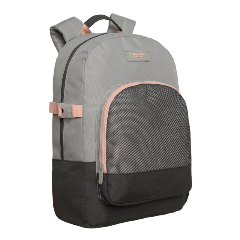 MOCHILA COMPACTA MUJER DIVA BLOCK GRIS HEAD - 1