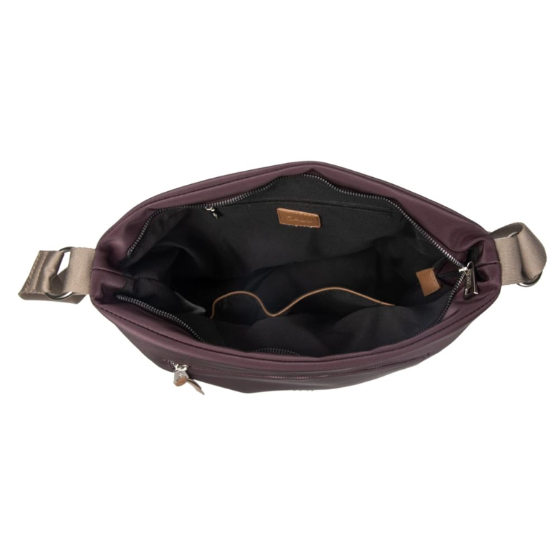 CARTERA BANDOLERA MEDIANA LILY MORADO CALU - 4