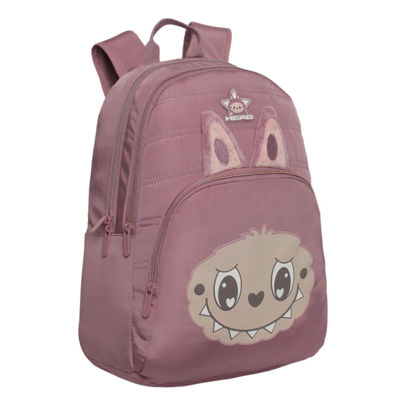 MOCHILA INFANTIL NIÑA BALLOON MUÑECO MALVA HEAD - 1