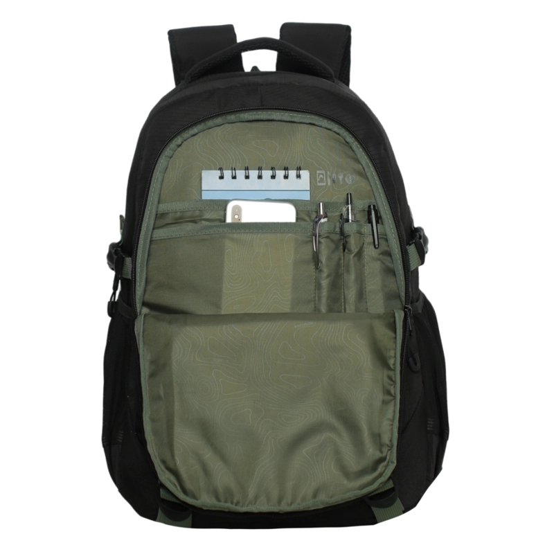 MOCHILA STELVIO OUTDOOR LOOK NEGRO HEAD - 5