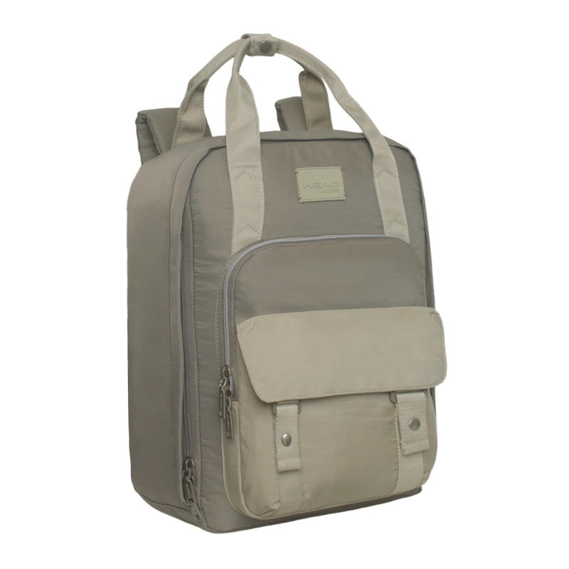 MOCHILA MUJER ALPHA BLOCK TAUPE HEAD - 1