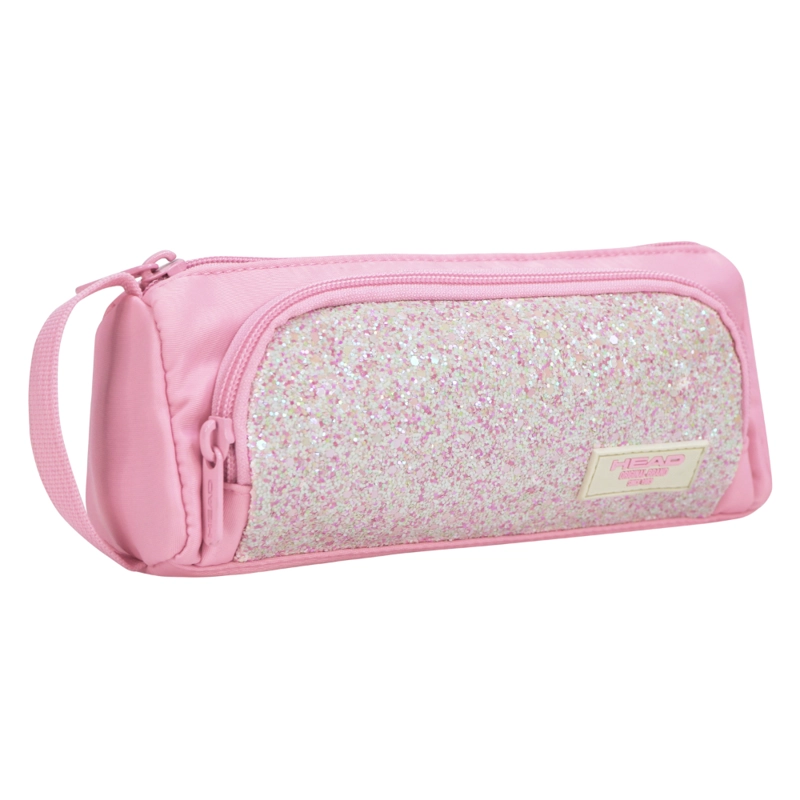 ESTUCHE MUJER NEW YARIS GLITTER ROSADO HEAD - 1
