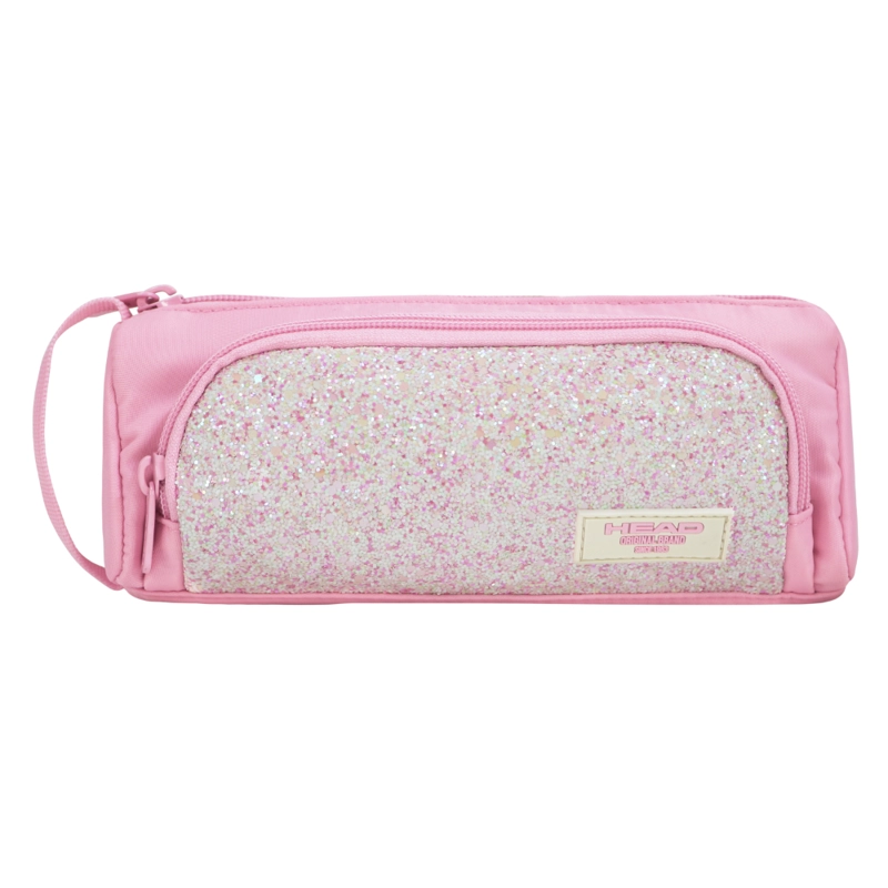 ESTUCHE MUJER NEW YARIS GLITTER ROSADO HEAD - 2