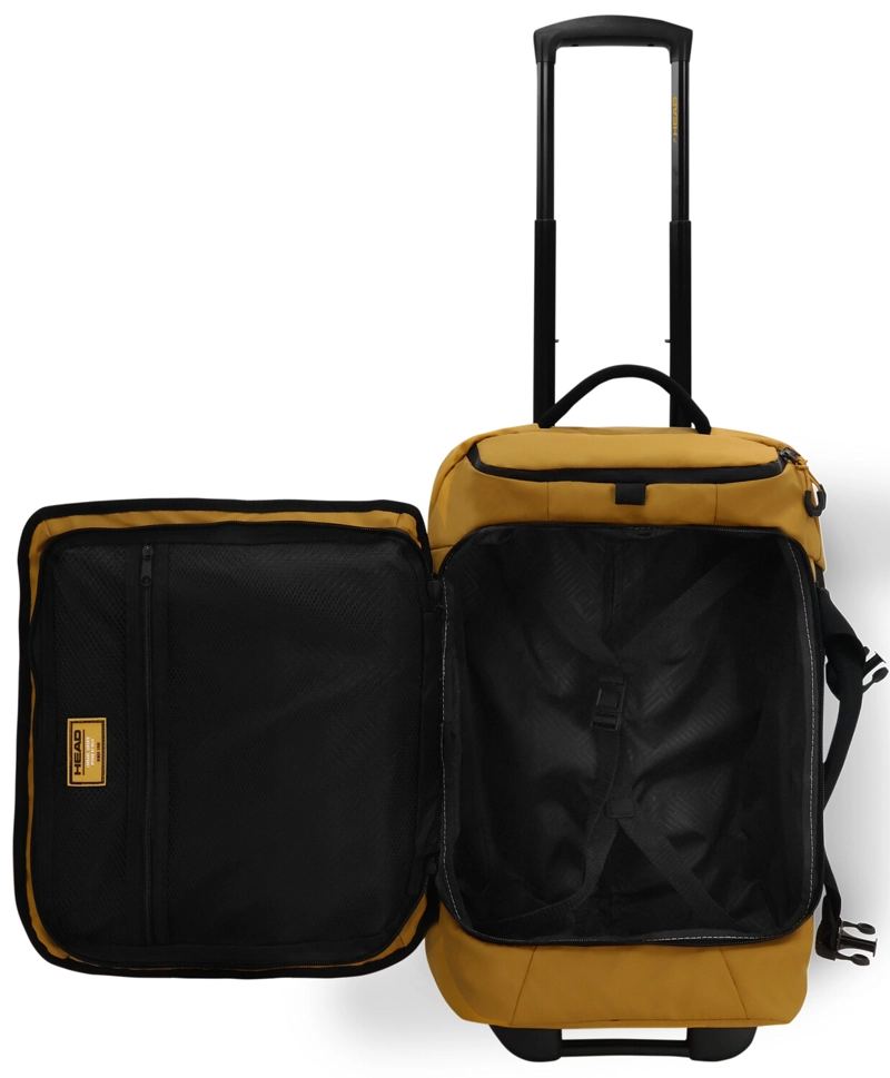 BOLSO DE VIAJE CON RUEDAS TANK S AMARILLO HEAD - 4